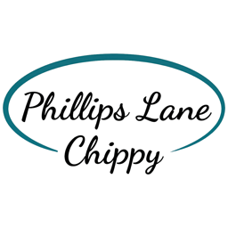 Phillips Lane Chippy logo.